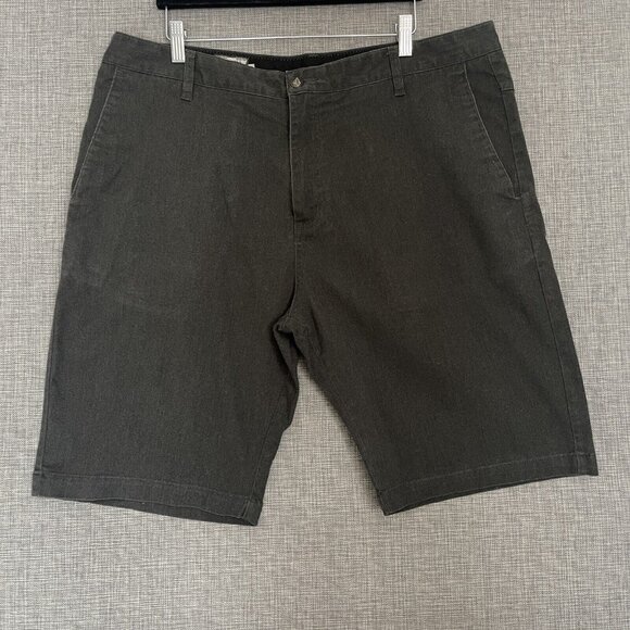 Volcom True To This Shorts Mens 38 Dark Gray - Picture 13 of 13